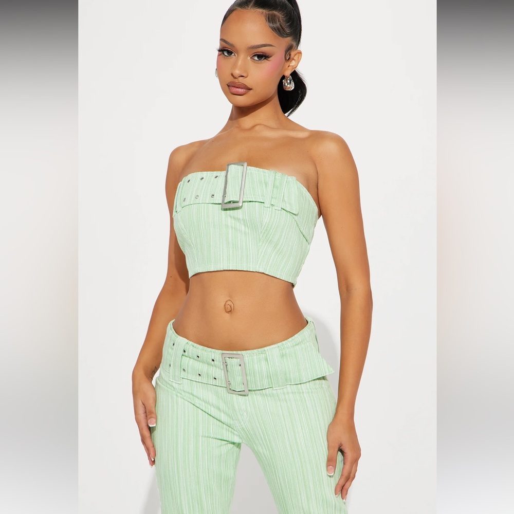Pant set- Green- Size Large - Picture 2 of 3